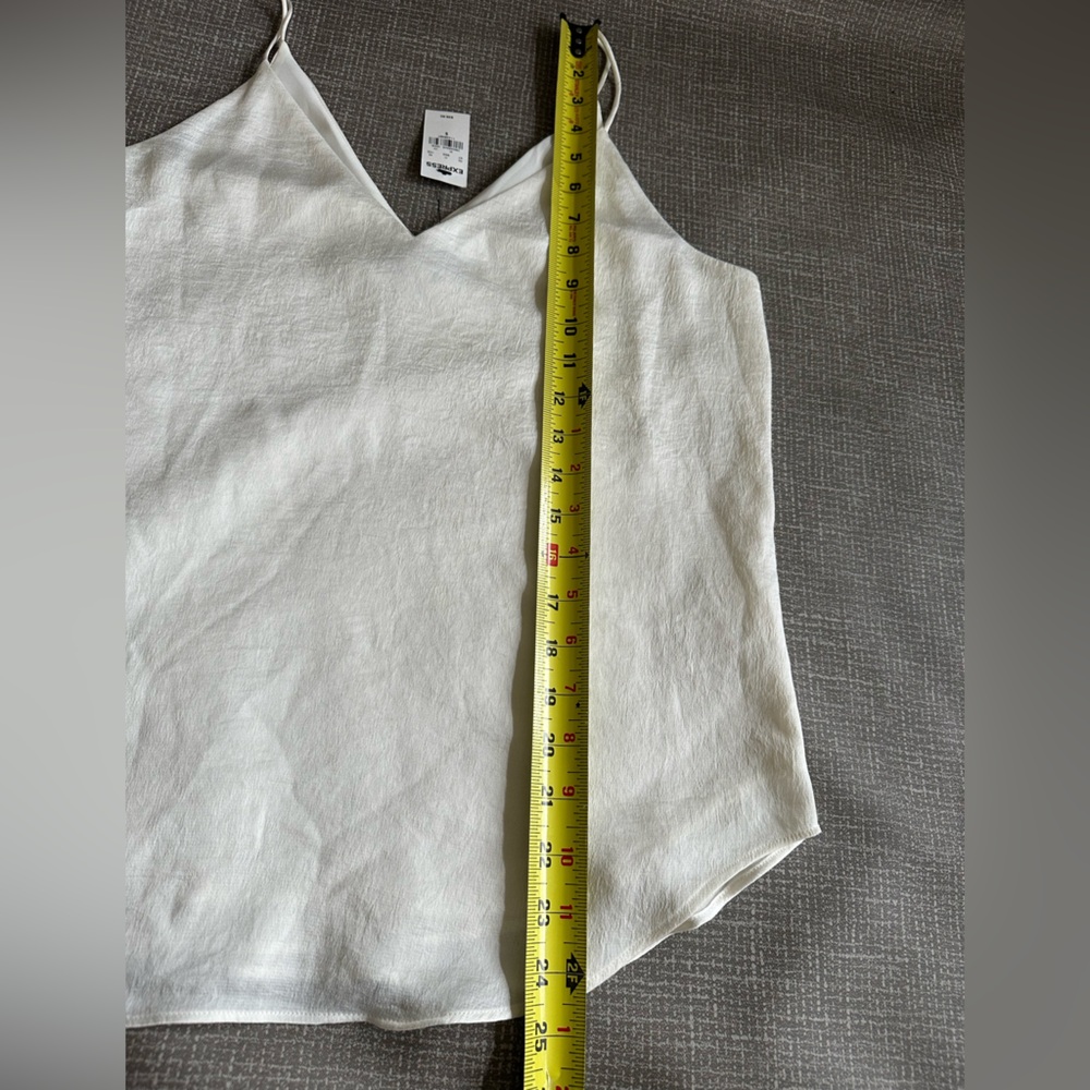 Express Satin Like Cami Cream Size Small - Picture 8 of 11